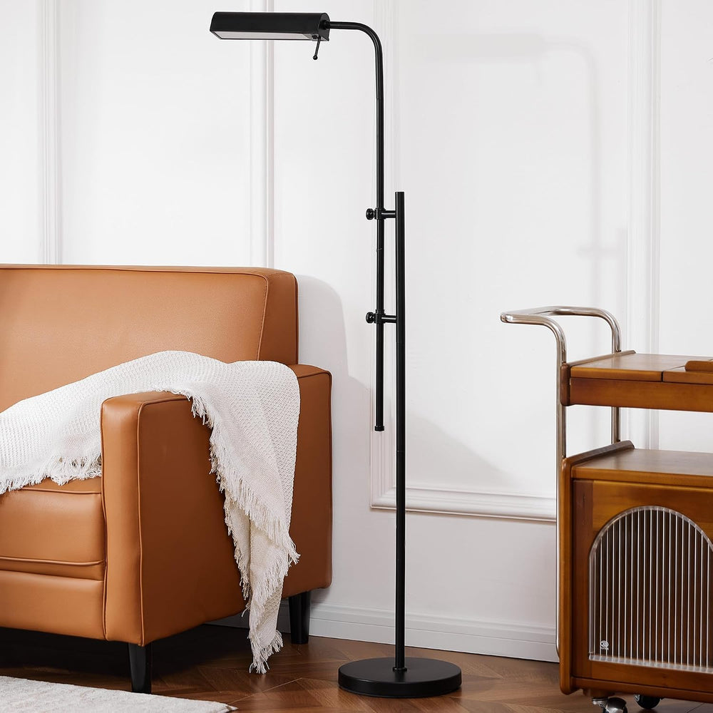 VONLUCE Industrial Floor Lamp, Adjustable LED Floor Lamp for Living Room
