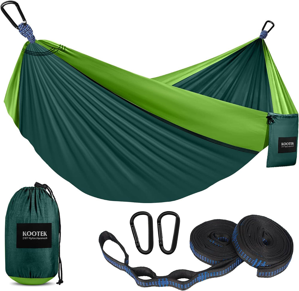 Kootek Camping Hammock 500lbs Capacity Outdoor Camping Essentials, Double