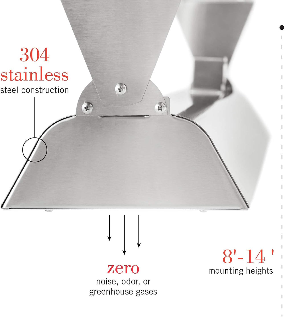 Infratech WD-6024 SS Stainless Steel 61.25” Dual Element Fixture 6000 Watt, 2...