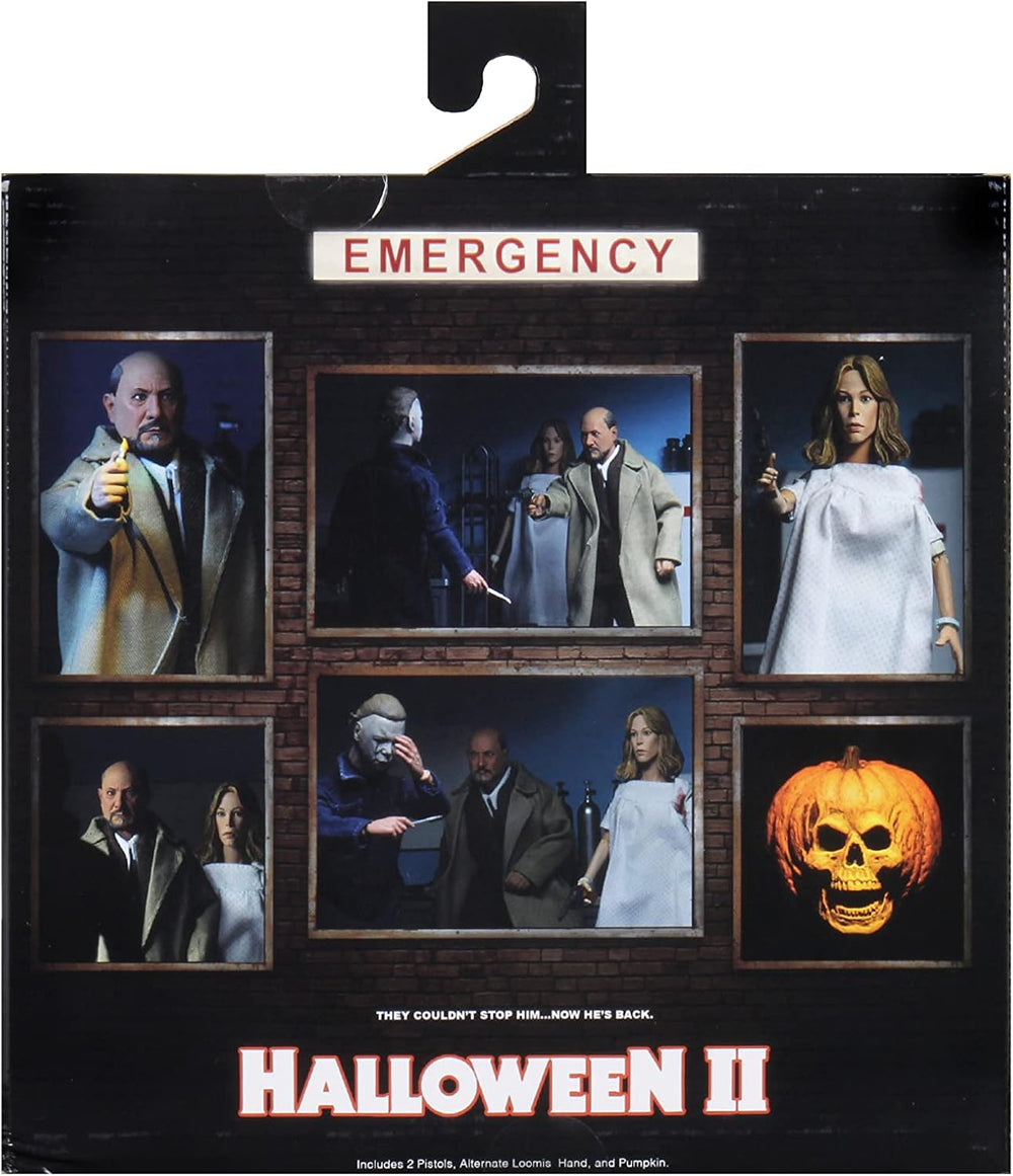 NECA Halloween 2 - Dr. Loomis and Laurie Strode (1981) 8? Clothed Action Figu...