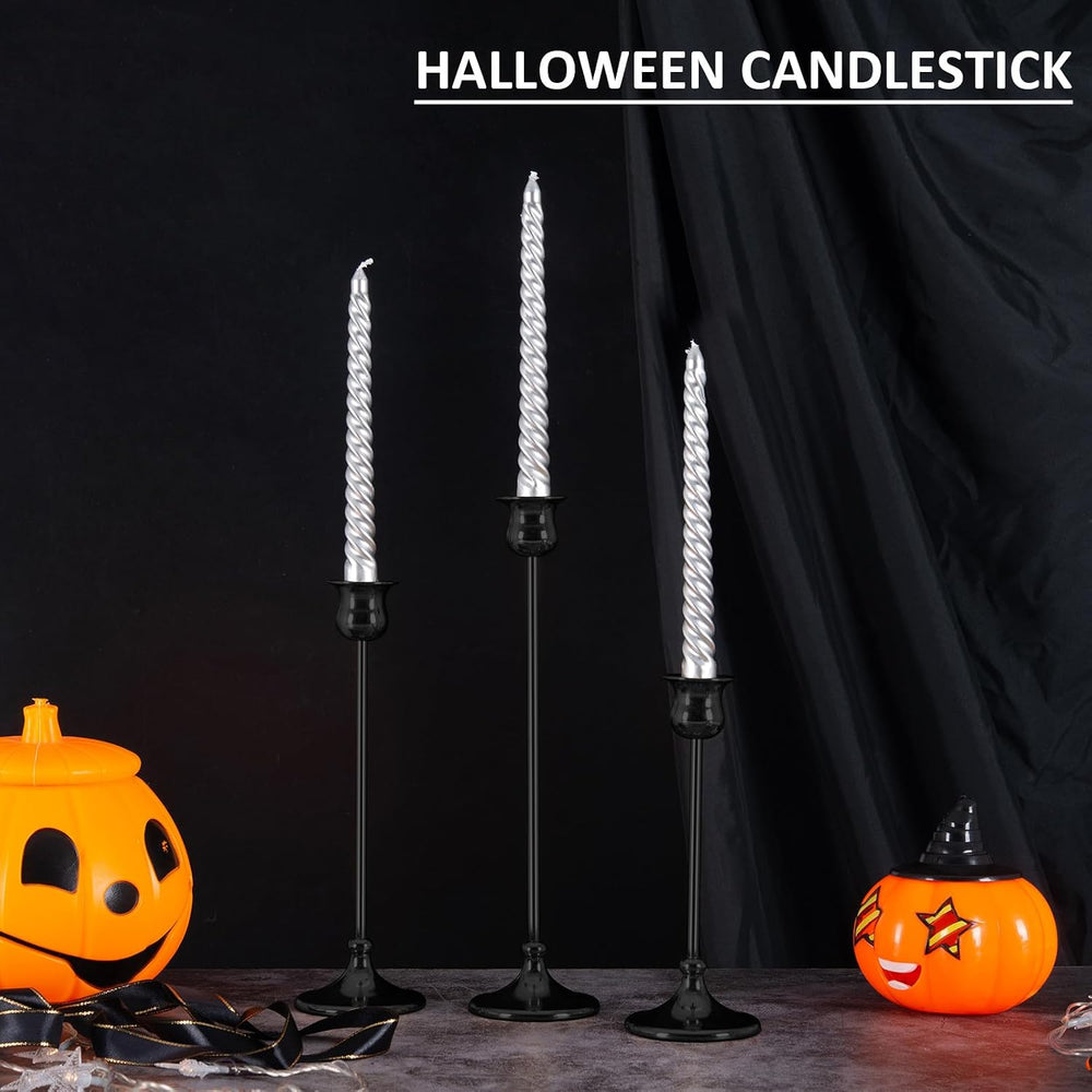 Taper Candle Holder Tall Vintage Metal Candlestick Holders Candle Stick Cande...
