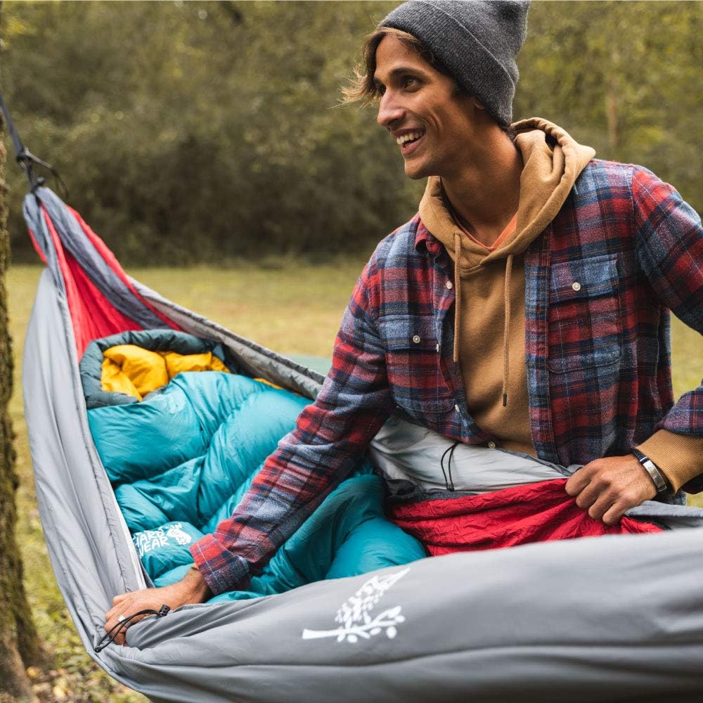 Wise Owl Outfitters Hammock Underquilt – Insulated Camping Quilt for Warm Sle...