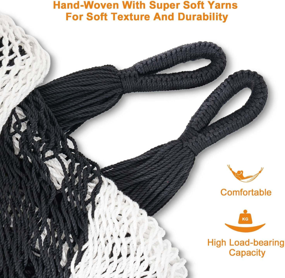 Lazy Daze XL Handwoven Mayan Hammock, 10.5FT Double Camping Hammocks