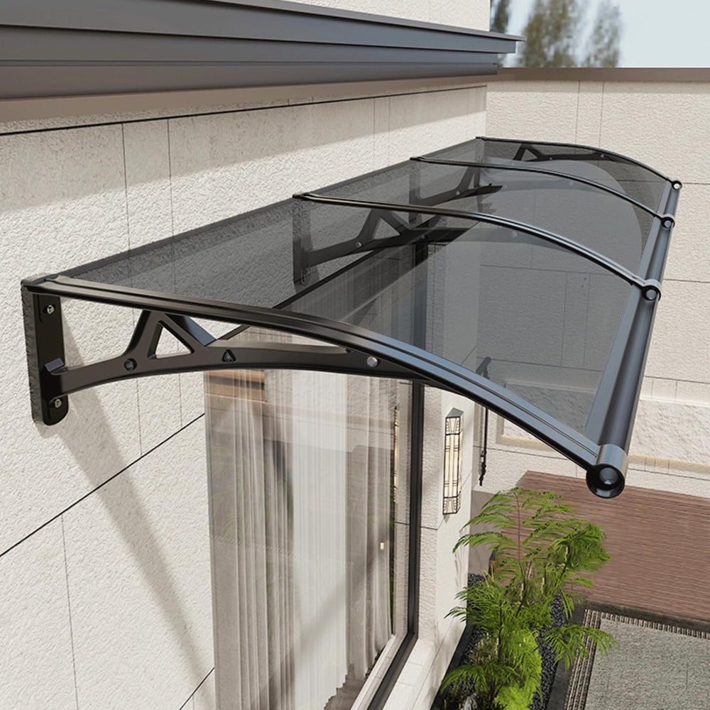 Awning for Door Entrance, Window Awnings Exterior with Aluminum Bracket, UV, ...