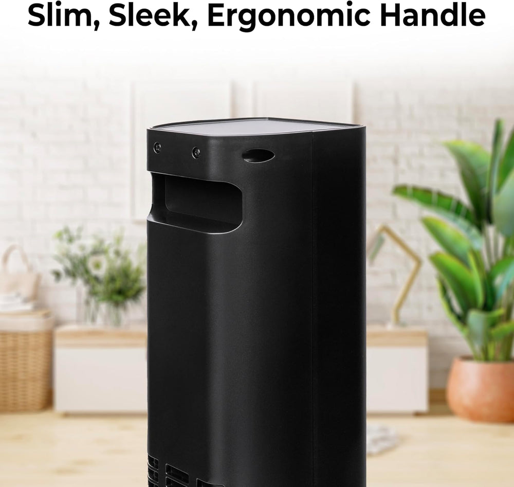 Comfort Zone 30" High Velocity Ceramic Tower Heater with LCD Display