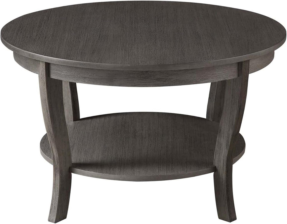 Convenience Concepts American Heritage Round Coffee Table 30" - Classic ...