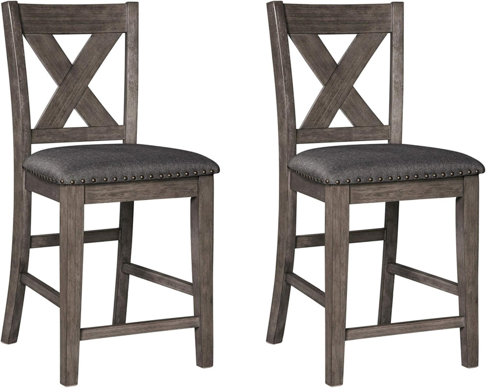 Signature Design by Ashley Caitbrook 24" Counter Height Barstools, Set o...