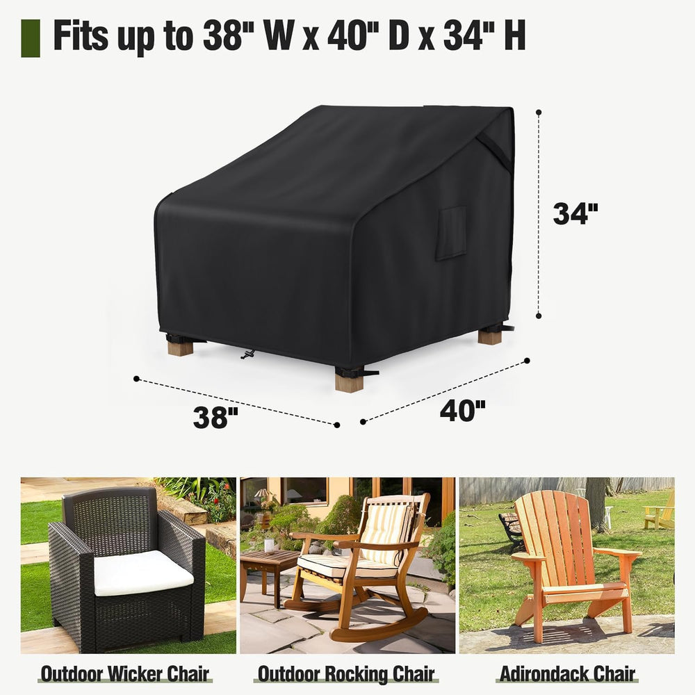 MR. COVER Outdoor Chair Covers Waterproof, Patio Furniture Covers for Rocking...