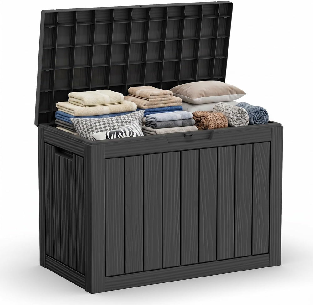 DRATO 45 Gallon Deck Box, Outdoor Storage Box for Patio Furniture, Patio Cush...