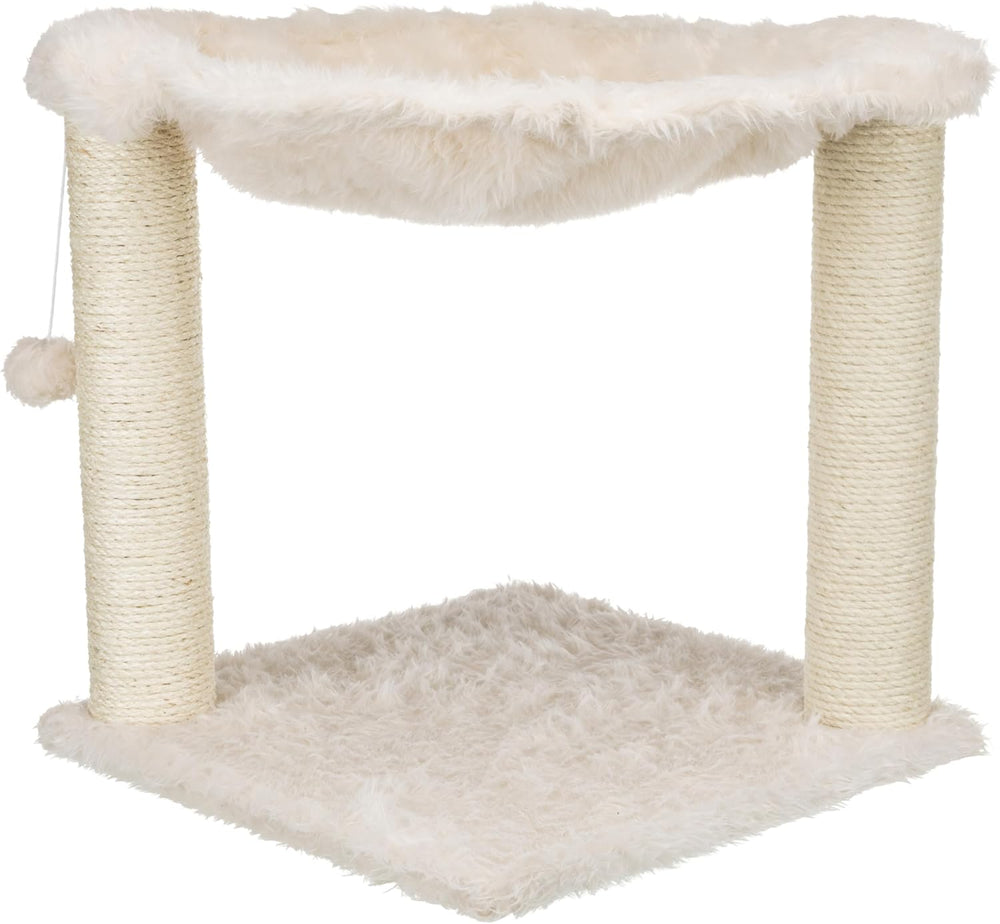 TRIXIE Baza XXL 19.7-in Cat Tree with Hammock, Cream