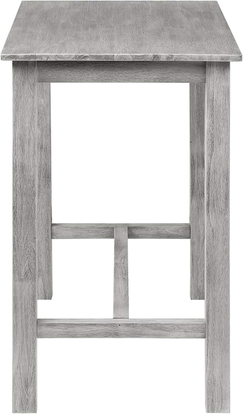 Boraam Sonoma Pub Table - Storm Gray Wire-Brush