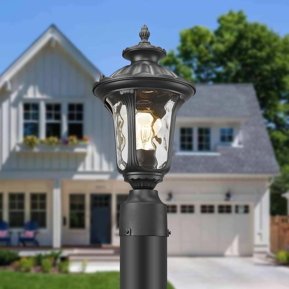 Outdoor Post Lights Fixtures Lamp Post Light Fixture, Pole Lantern Lighting F...