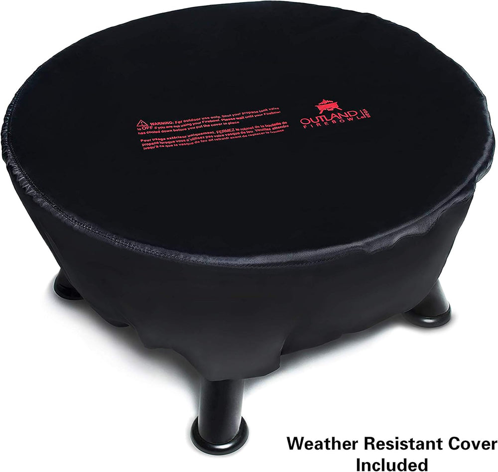Outland Living Firebowl Smokeless Fire Pit, Round Outdoor Portable Propane Ga...
