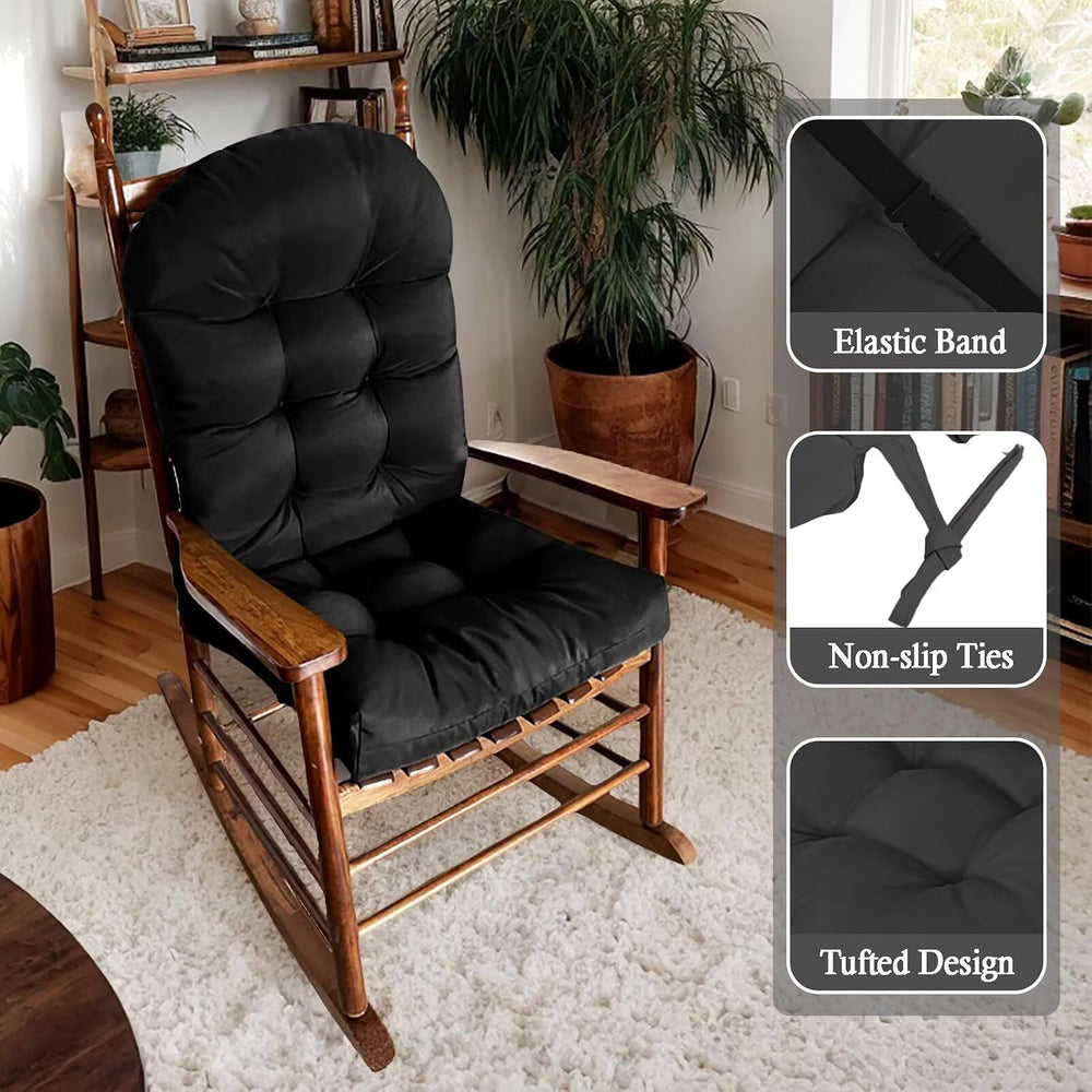 Adirondack Chair Seat Cushion for Outdoor Patio Wicker Porch Furniture
