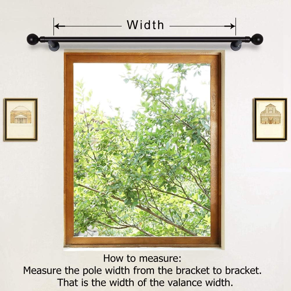 ELKCA Luxury Dark Green Velvet Curtain Valances for Living Room with Beads(98...