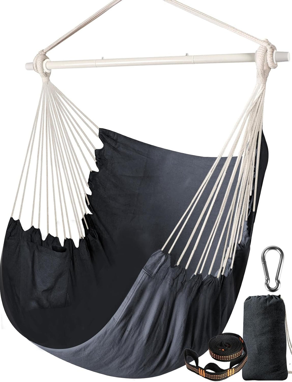Chihee Hammock Chair Swing - Strong Metal, Collapsible, Portable, Max 500 lbs...