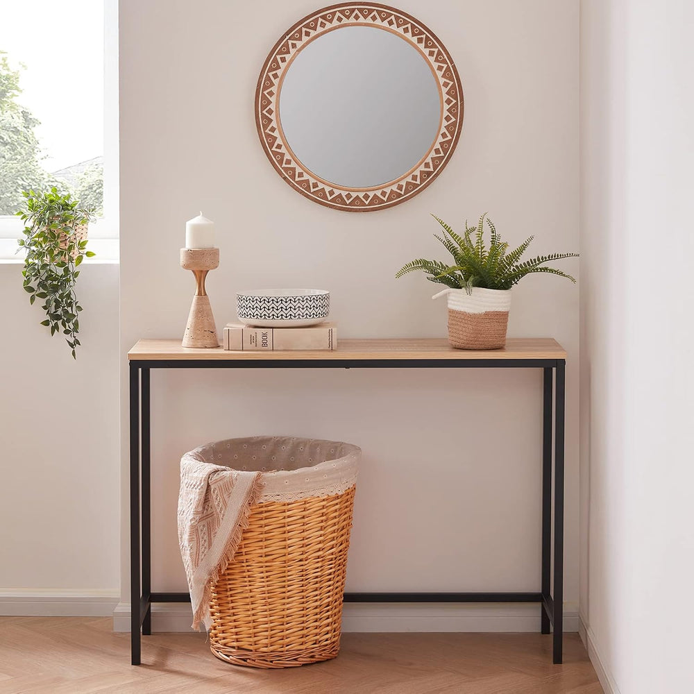 Lifewit 39.4 Inch Console Table Narrow Sofa Table with Metal Frame for Living...