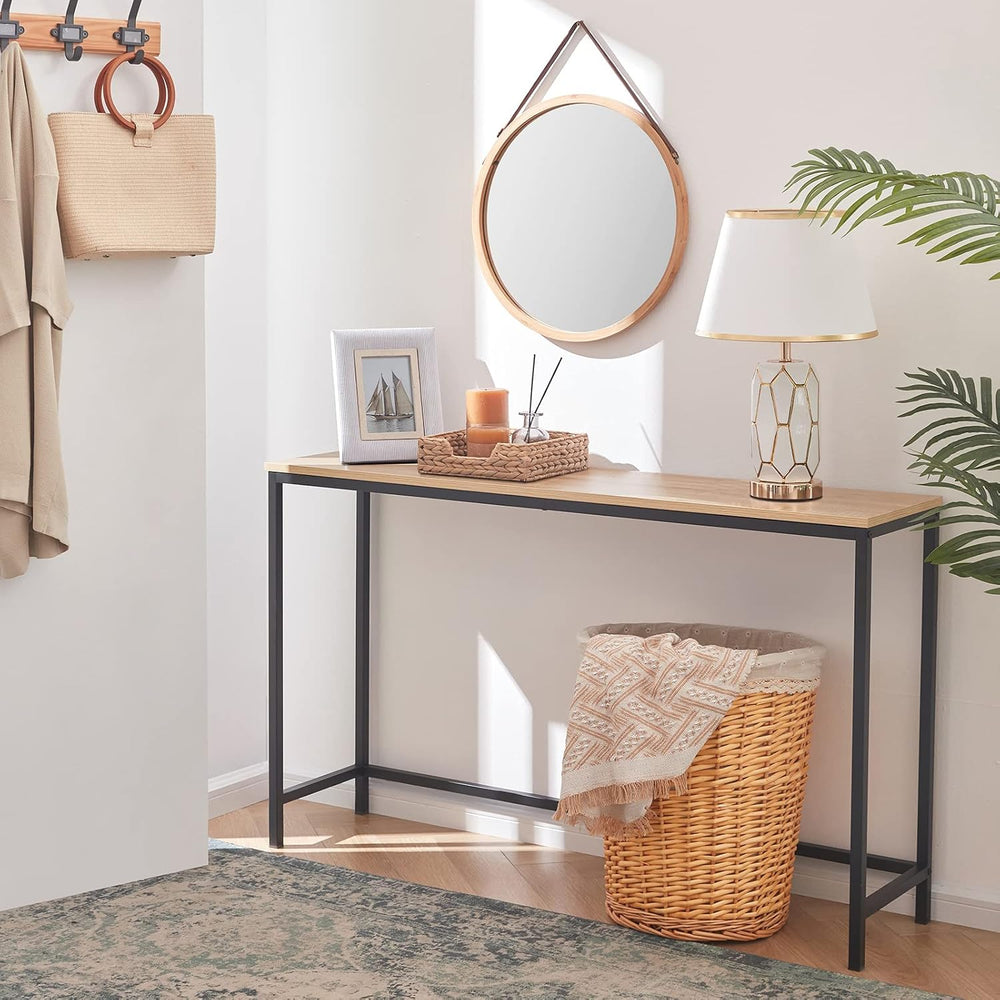 Lifewit 39.4 Inch Console Table Narrow Sofa Table with Metal Frame for Living...