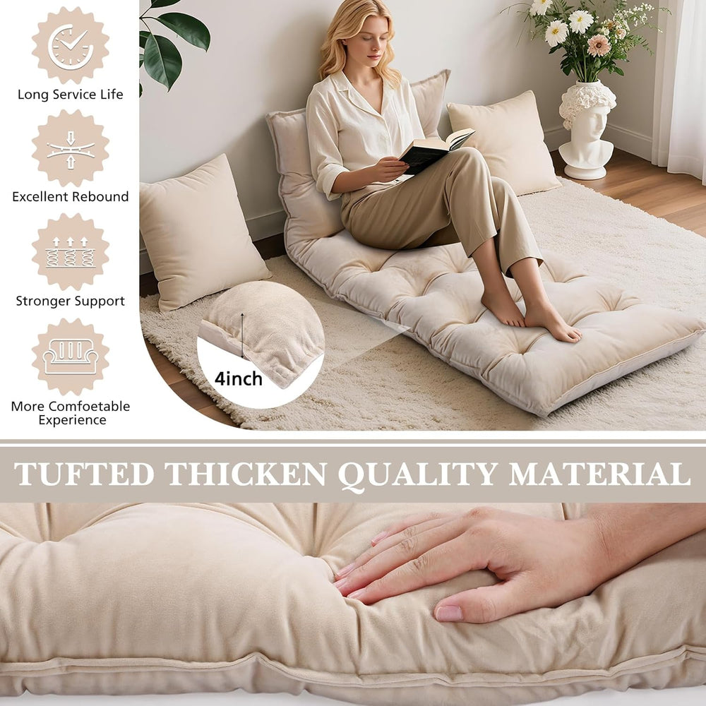 Drydiet Bench Cushion for Indoor Furniture 36x14 in Velvet Thicken Indoor Win...