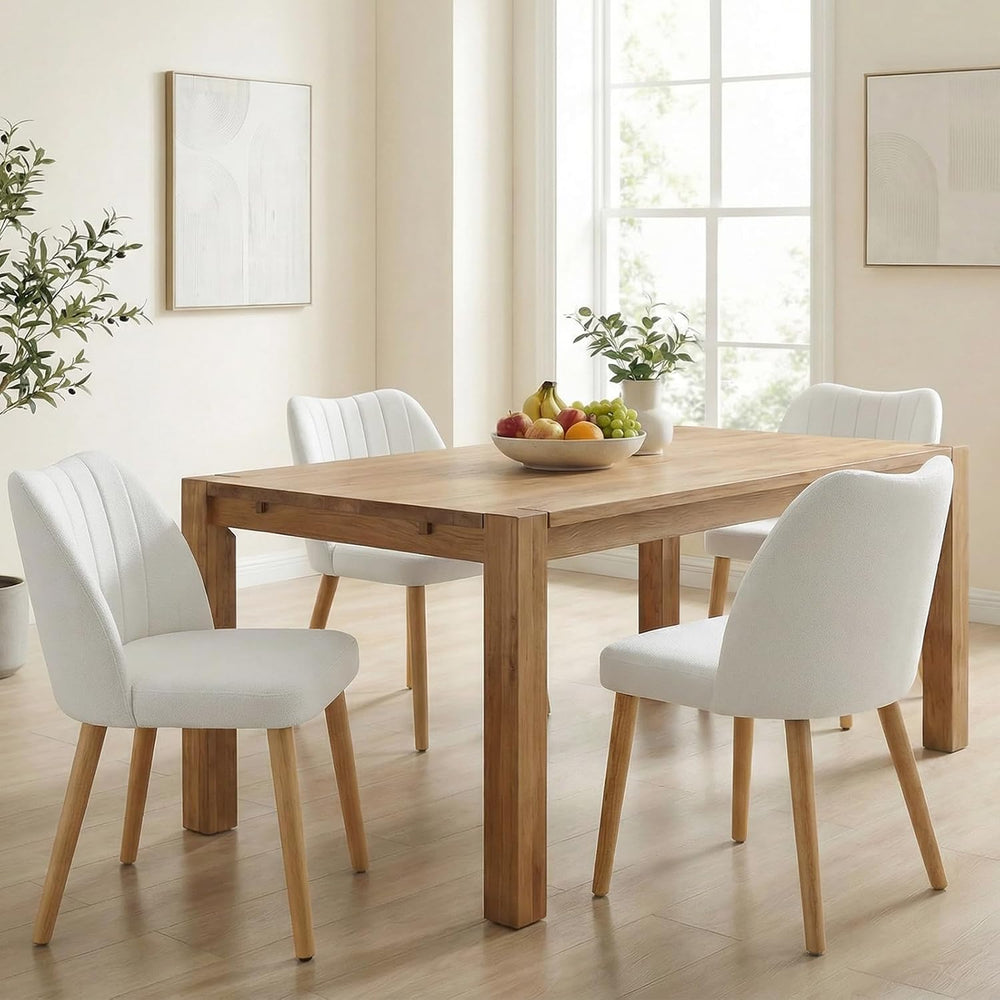 Garvee Wooden Dining Chairs Set of 2, Dining Room Chairs with Wood Legs