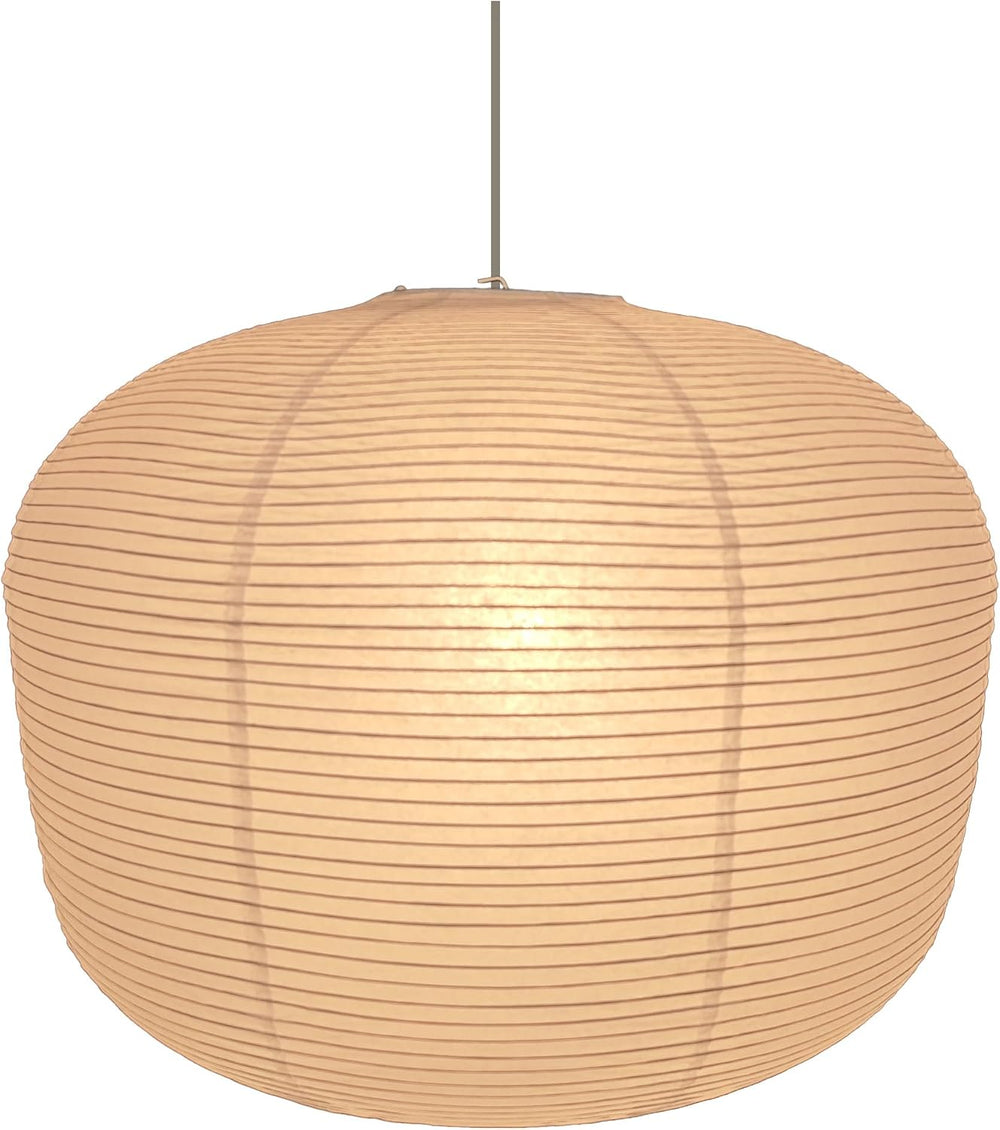 Hytsoeee(19.69Inch) Large Paper Lantern,White Wax Gourd Paper Lamp Shade, Chi...