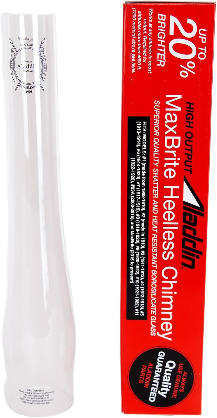 Aladdin MaxBrite Heelless Chimney High Output/High Altitude