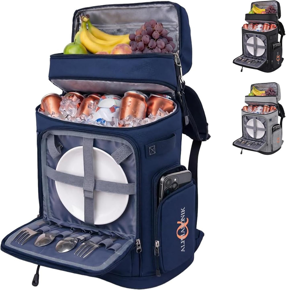 Alphasonik Cooler Backpack 48 Cans Insulated Backpack Cooler for Men & Wo...