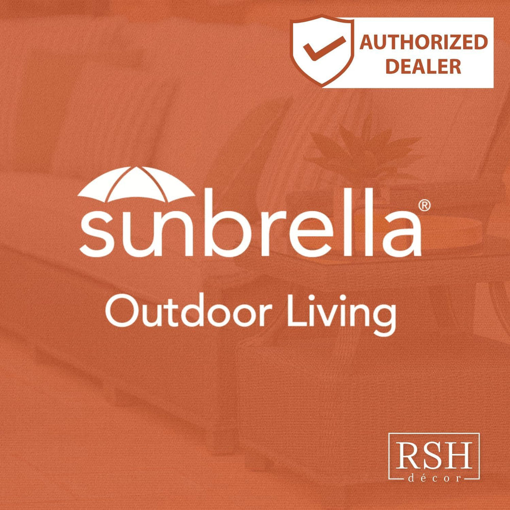 RSH DECOR Sunbrella Foam Chaise Lounge Seat Cushion | 80” x 23” x 3” | Sunbre...