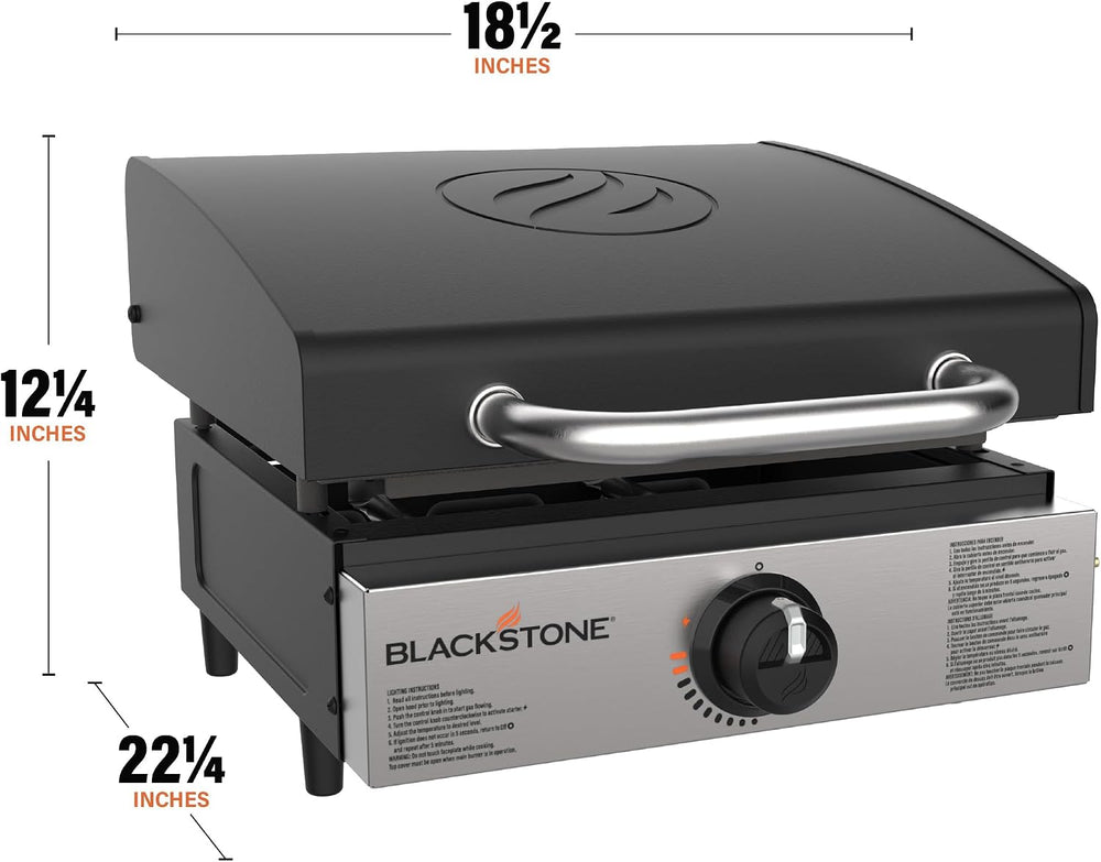 Blackstone® 1814 Propane Gas Griddle, 17 Inch, Black