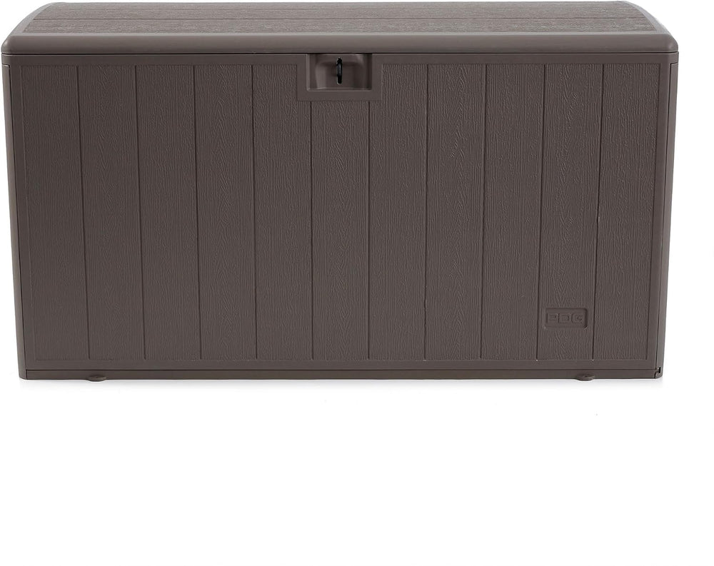 Plastic Development Group Outdoor Storage Deck Box, Standard Close, 105 Gallo...