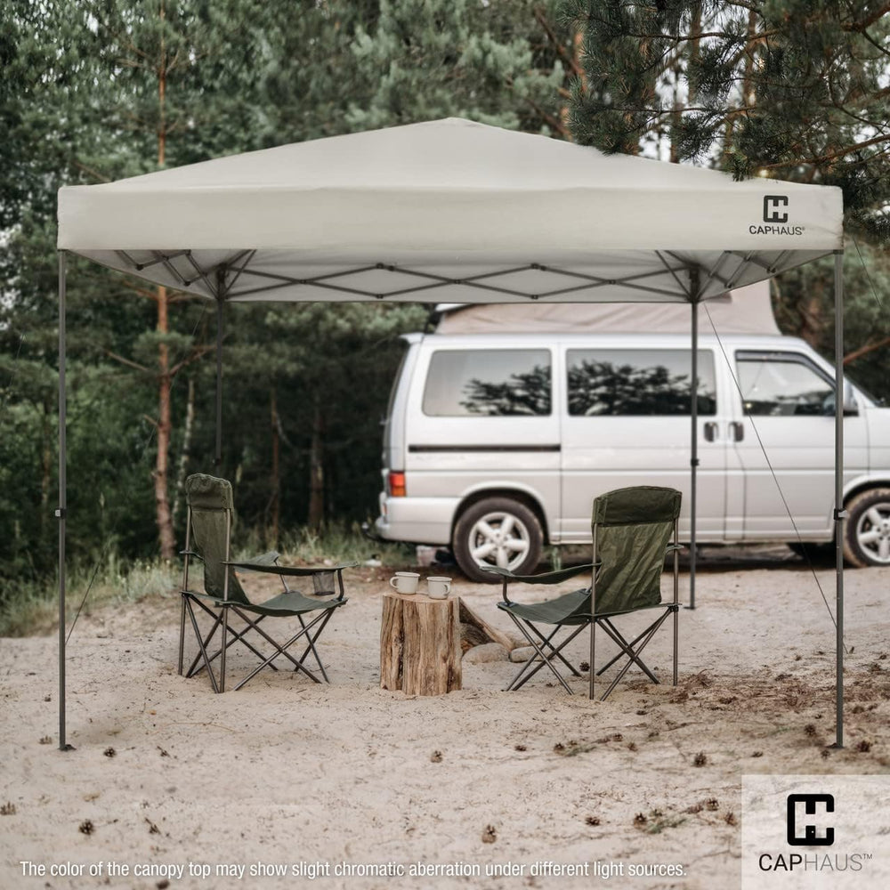 CAPHAUS Patented One-Push Pop Up Outdoor Canopy Tent, Heavy-Duty Commercial G...