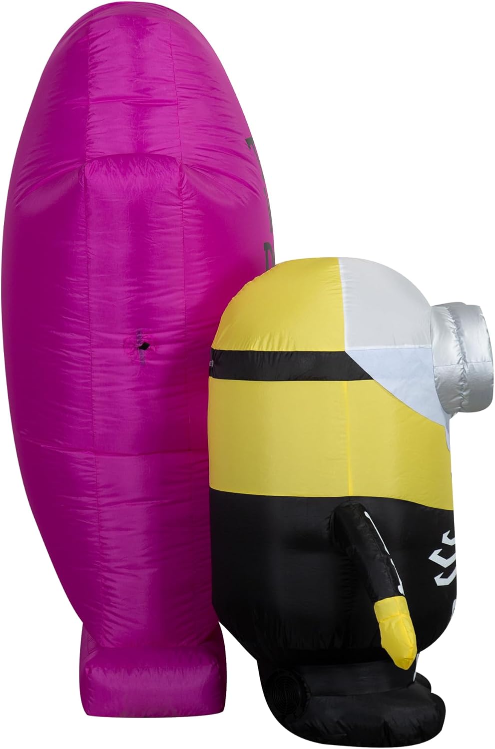 Gemmy Minions Halloween Inflatable Scene, 5 Ft Tall Lighted Universal Yard De...