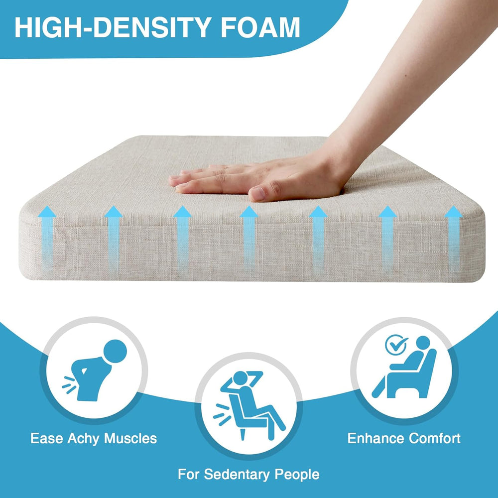 IASEAHK Chair Cushions for Dining Chairs Set of 4, Non Slip Kitchen Chair Pad...