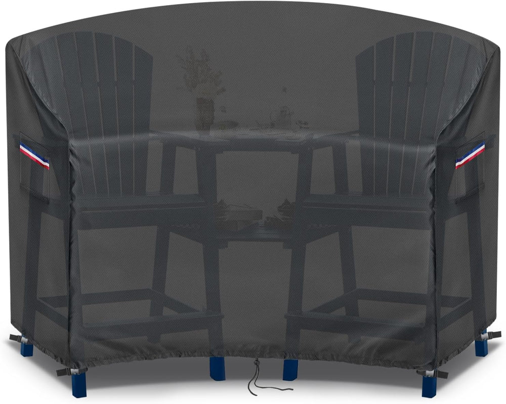 Adirondack Chair Cover Set of 2, 80x30x49in, Waterproof