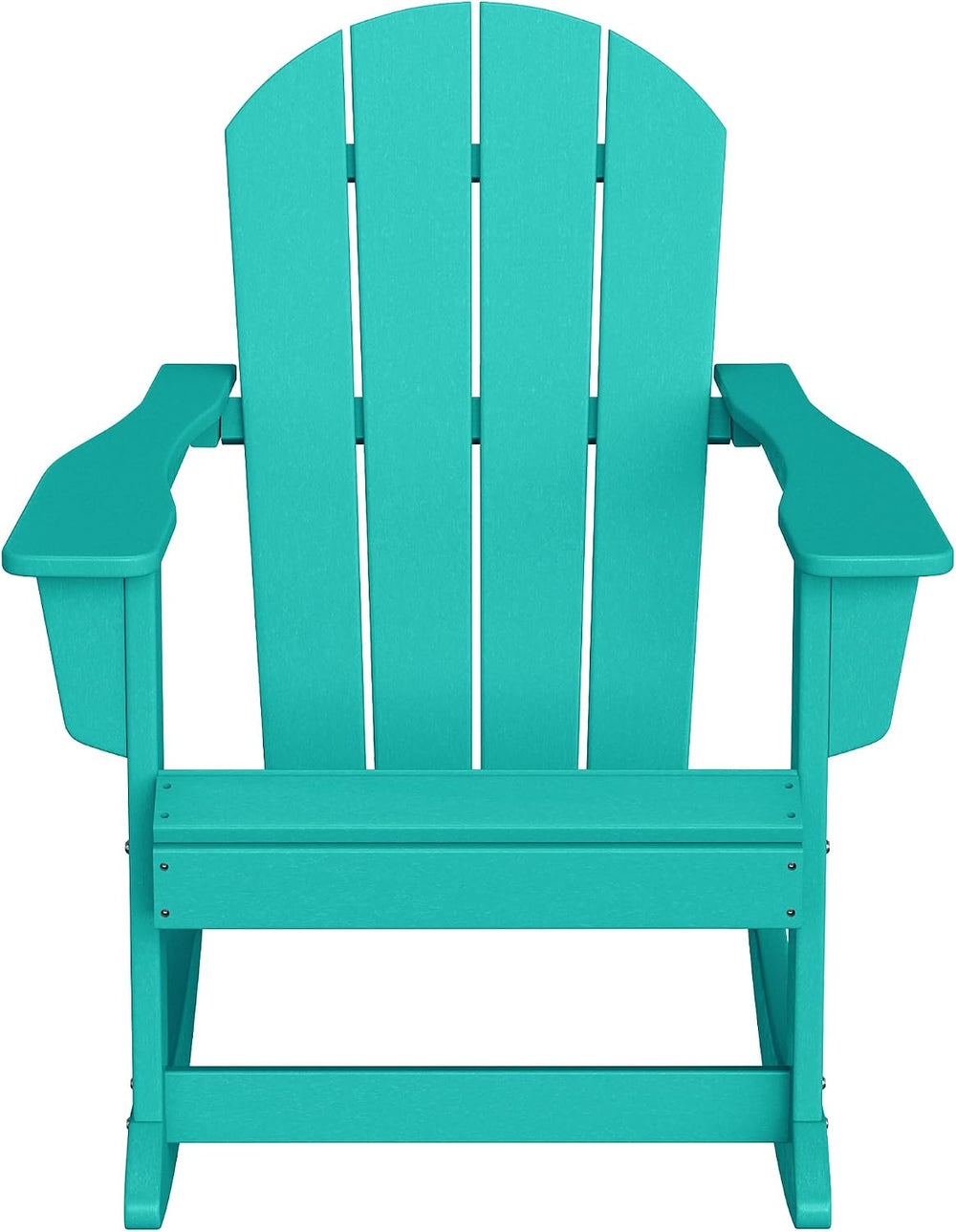 WestinTrends Malibu Outdoor Patio Rocking Adirondack Chairs with Side Table S...