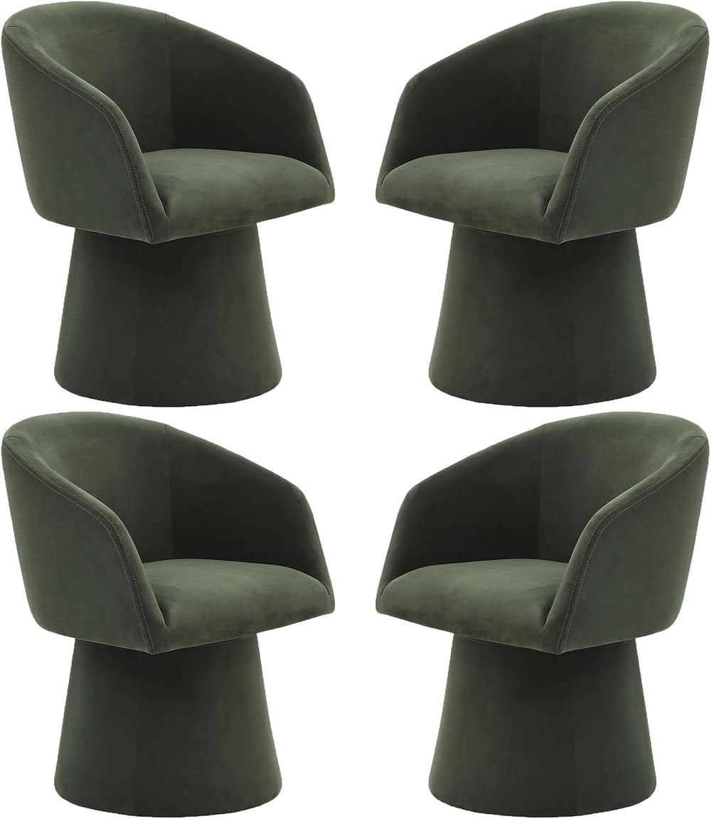KISLOT Swivel Dining Chairs Modern Accent Armchair Side Deskchair for Diningr...