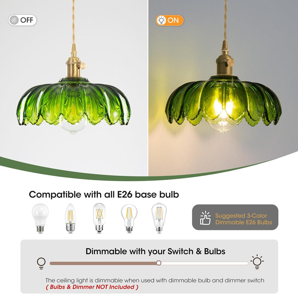 Plug in Pendant Light, Hanging Lights with Plug in Cord
