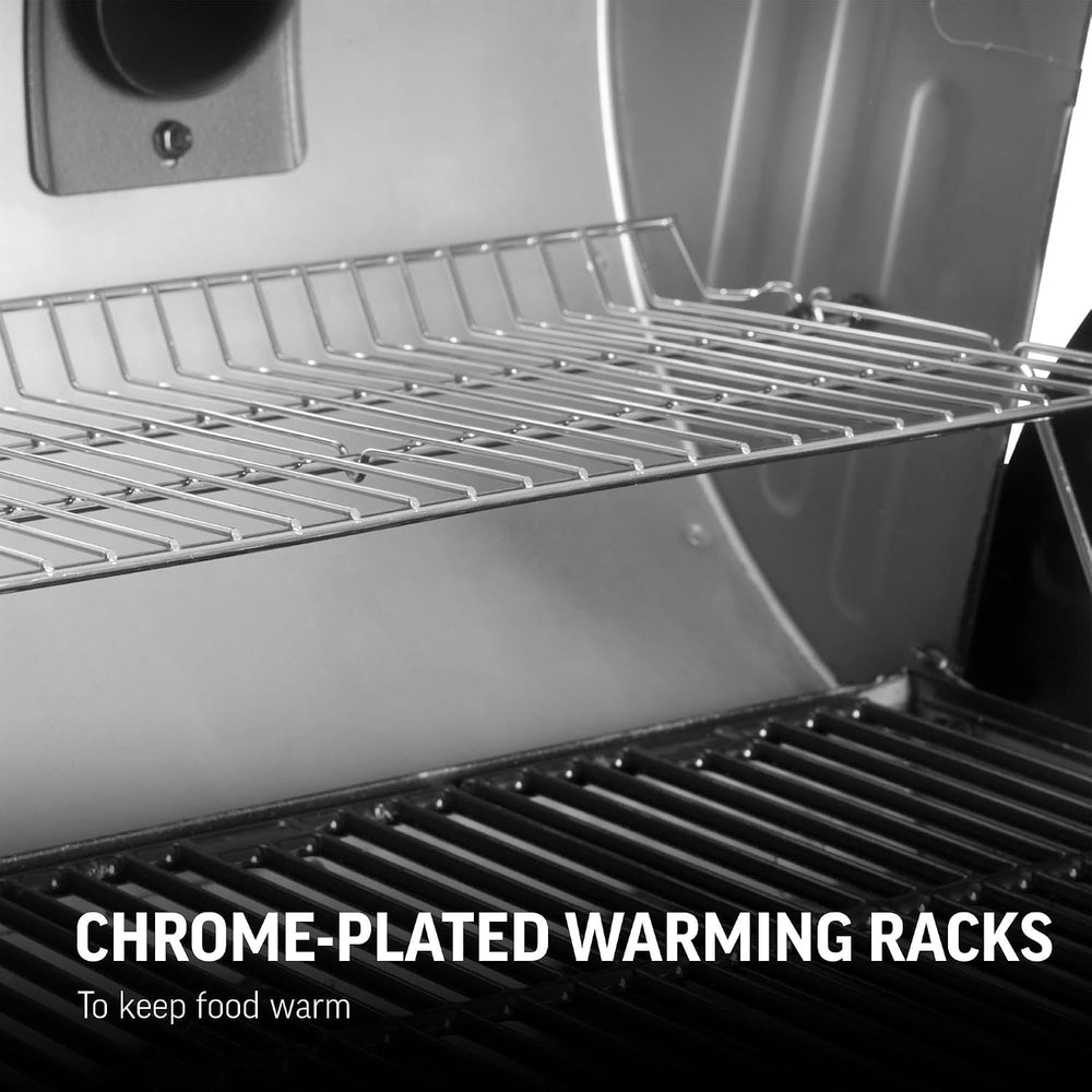 Char-Griller® Dual-Function 2-Burner 24,000 BTU Propane Gas and Charcoal Comb...