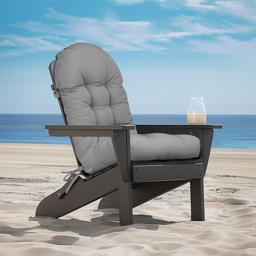mudilun Adirondack Chair Cushion Waterproof 44x19x4in Rocking Chair Pads