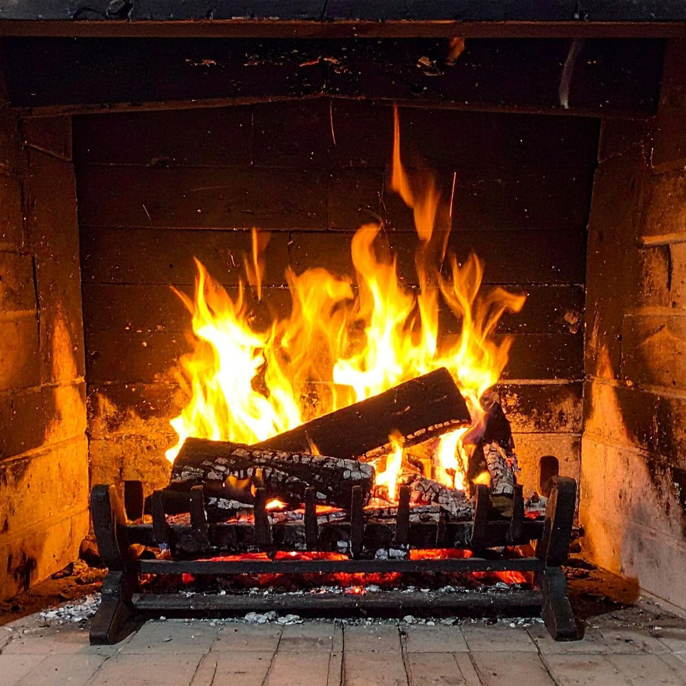 B&B Charcoal Piñon Mini Logs – 0.65 cu. ft. Pack, 18 lbs of 100% Natural ...