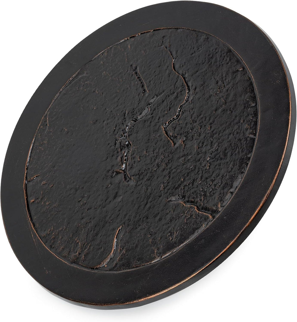 Stanbroil Cast Aluminum Fire Pit Lid for Outside Fire Pit Table Lazy Susan