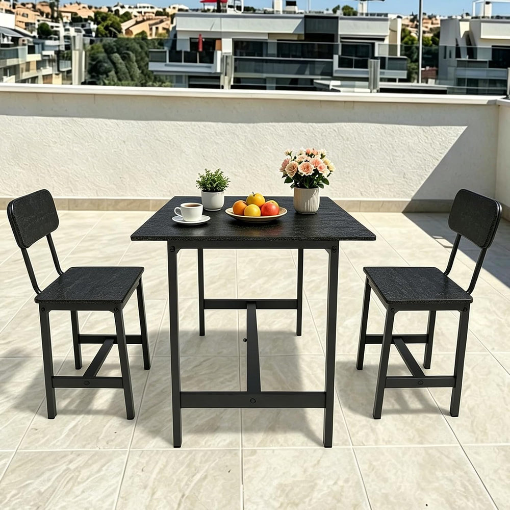 Outdoor Coffee Table, 33.4"L x 17.3"W x 18.1"H Rectangle Weath...