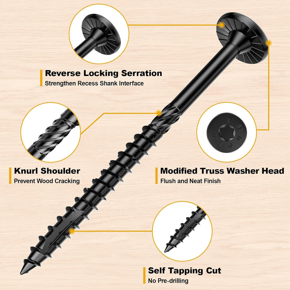#14 x 3 Wood Structural Lag Screws