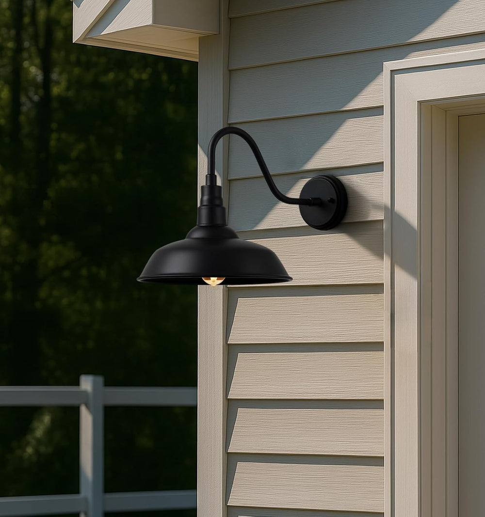 Acoji10 Outdoor Barn Gooseneck Lights,ClassicFarmhouse Style Fixture