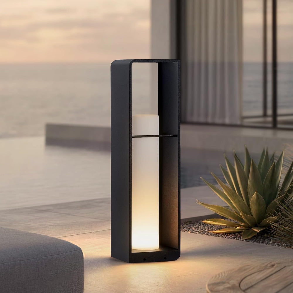 Smart Floor Lamp Dimmable, Solar Lanterns Outdoor with Remote Control