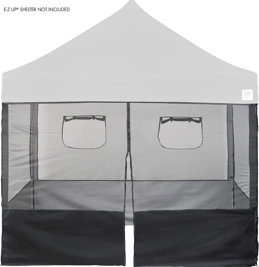 E-Z UP Food Booth Sidewall Kit, Set of 4, Fits 10x10 Straight Leg Canopy Tent...