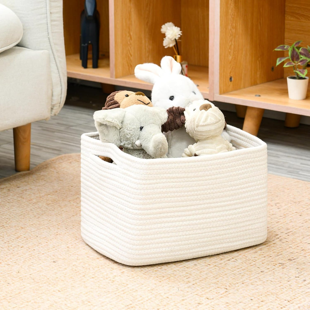 ICERZCZ Storage Baskets for Organizing 12.5"x9.1"x7.9" (4 Pack...