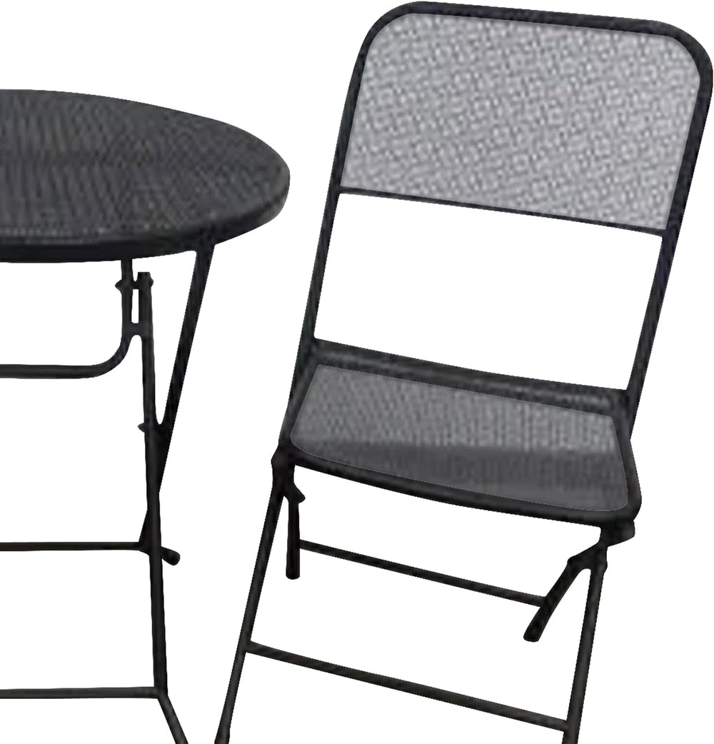 Four Seasons Courtyard Padova 3 Piece Bistro Outdoor Backyard Dining Set with...