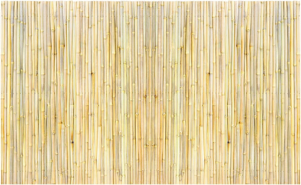VEVOR Natural Rolled Bamboo Fence, Eco-Friendly Privacy Screen 4 ft H x 8 ft ...
