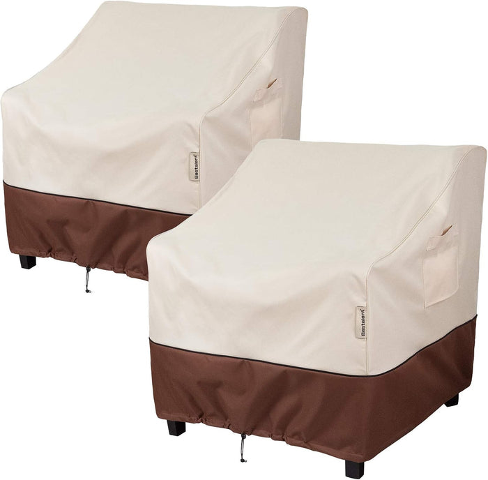 Waterproof Patio Furniture Chair Covers 2Pack, 28"W x 30"D x 32"H